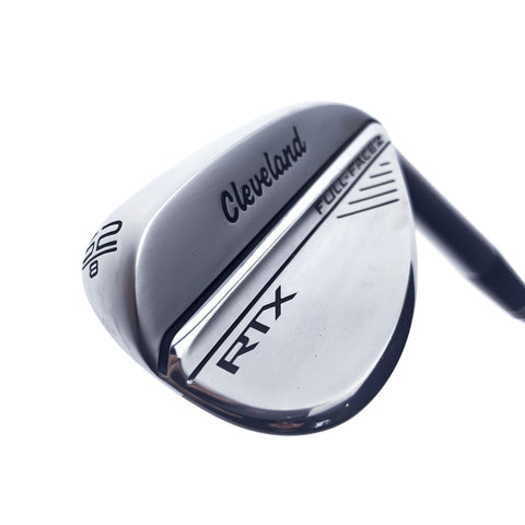 Used Cleveland RTX Full Face Tour Chrome Gap Wedge / 52.0 Degrees / Wedge Flex