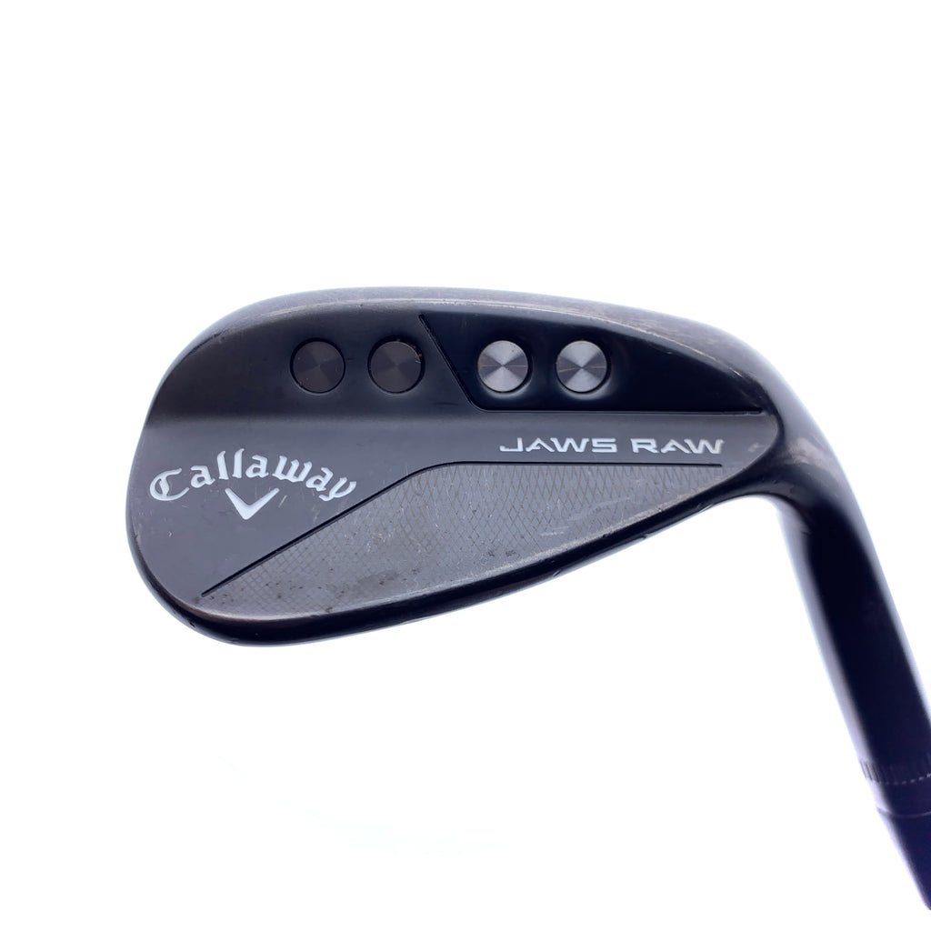 Used Callaway Jaws Raw Black 2020 Sand Wedge / 56.0 Degrees / Wedge Flex