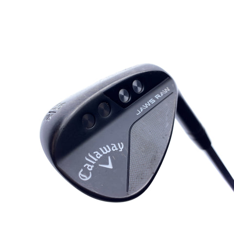Used Callaway Jaws Raw Black 2020 Sand Wedge / 56.0 Degrees / Wedge Flex