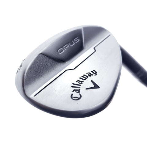 Used Callaway Opus Brushed Chrome Lob Wedge / 58.0 / Wedge Flex
