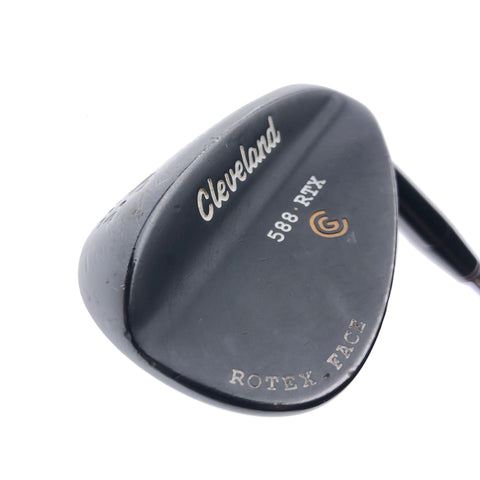 Used Cleveland 588 RTX Black Pearl Sand Wedge / 56.0 Degrees / Wedge Flex