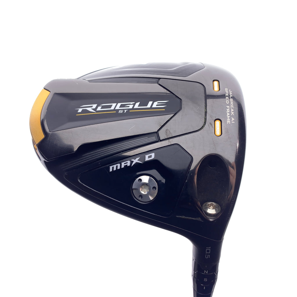 Used Callaway Rogue ST MAX D Driver / 10.5 Degrees / A Flex