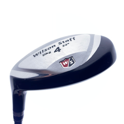 Used Wilson Staff Dh6 4 Hybrid / 22.0 Degrees / Regular Flex / Left-Handed