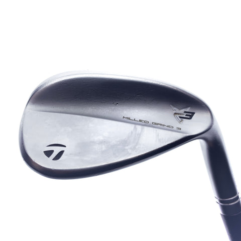Used TaylorMade Milled Grind 3 Gap Wedge / 52.0 Degrees / Stiff Flex