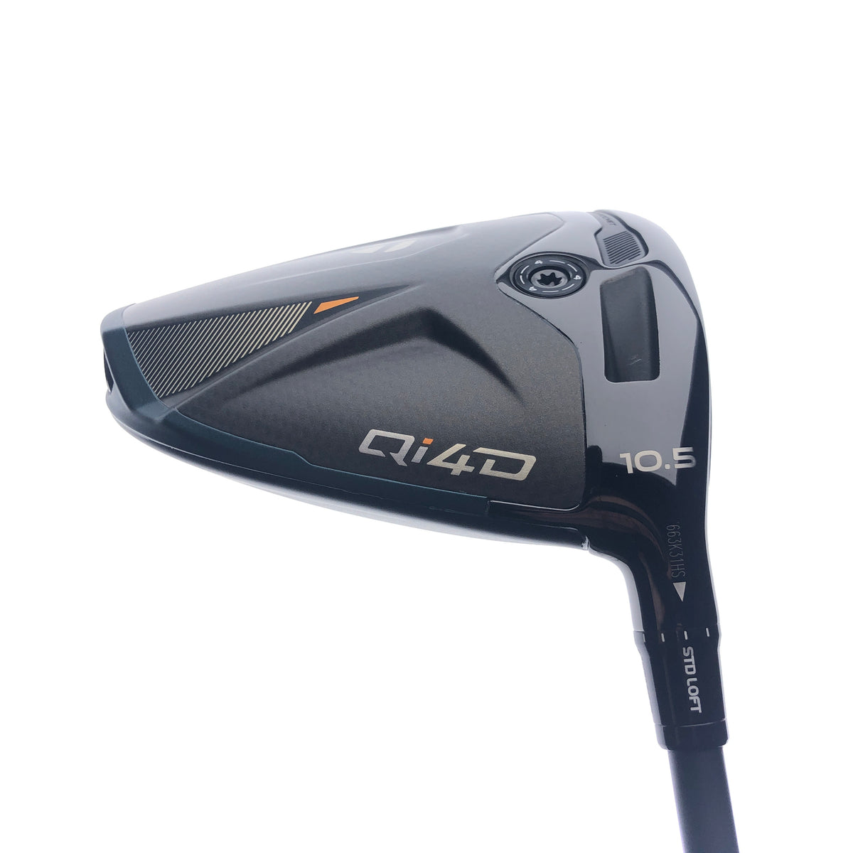 Used TaylorMade Qi4D Driver / 10.5 Degrees / Stiff Flex