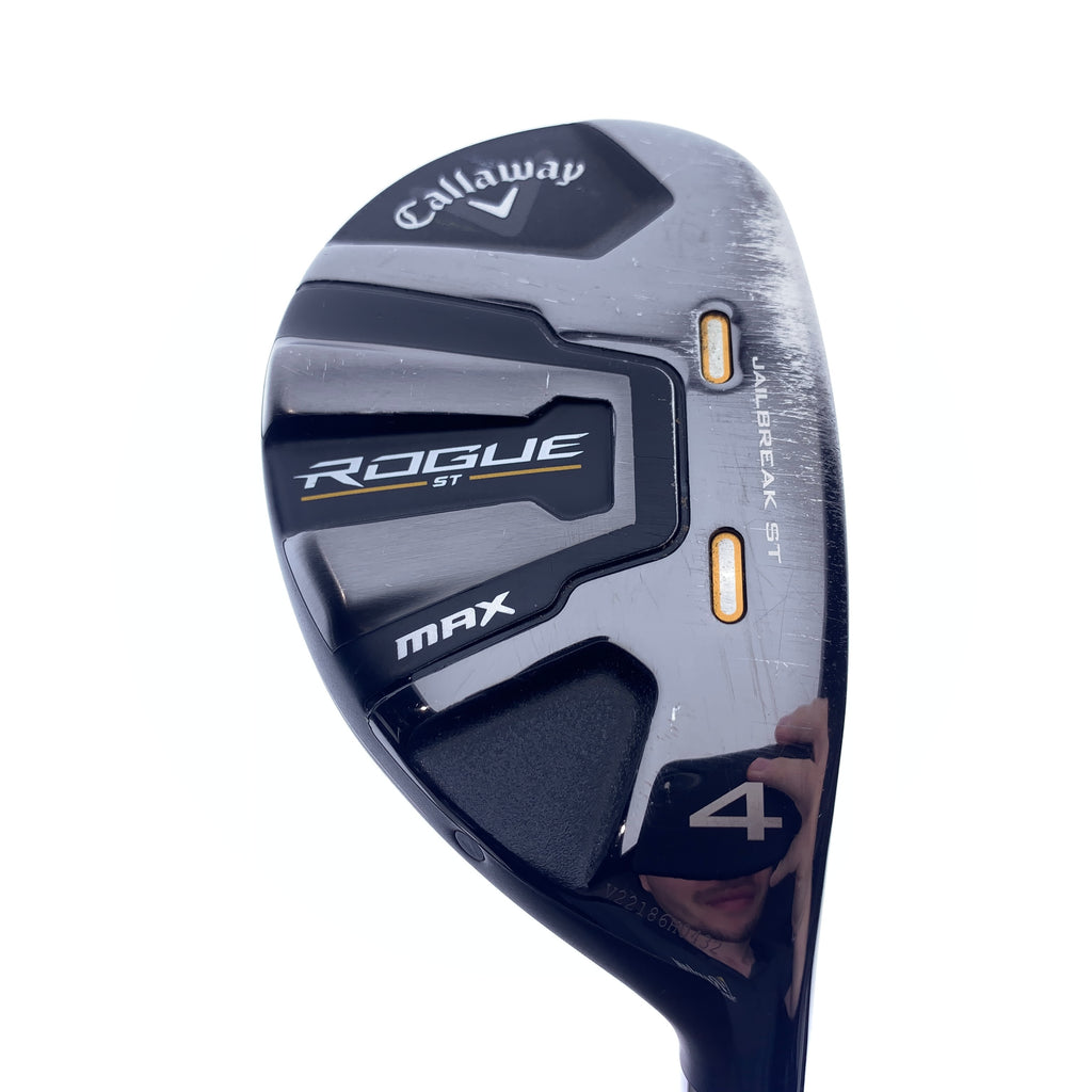 Used Callaway Rogue ST MAX 4 Hybrid / 20.0 Degrees / Regular Flex