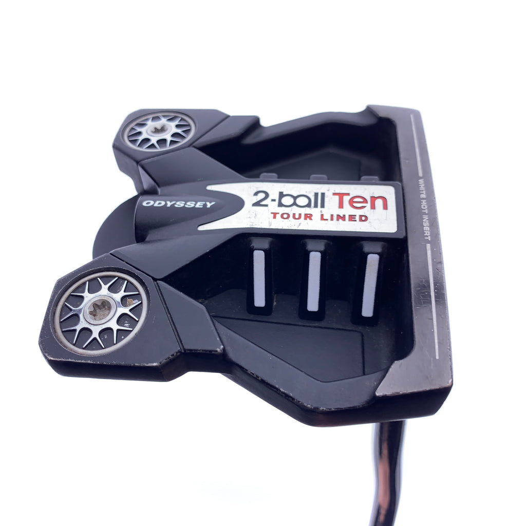 Used Odyssey 2-Ball TEN Tour Lined 2021 Putter / 33.0 Inches
