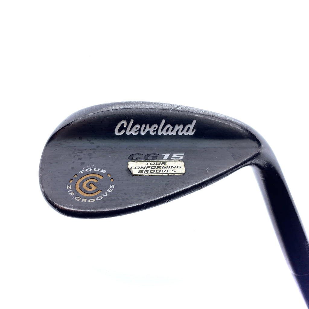 Used Cleveland CG15 Black Pearl Lob Wedge / 60.0 Degrees / Wedge Flex