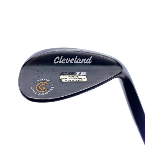 Used Cleveland CG15 Black Pearl Lob Wedge / 60.0 Degrees / Wedge Flex