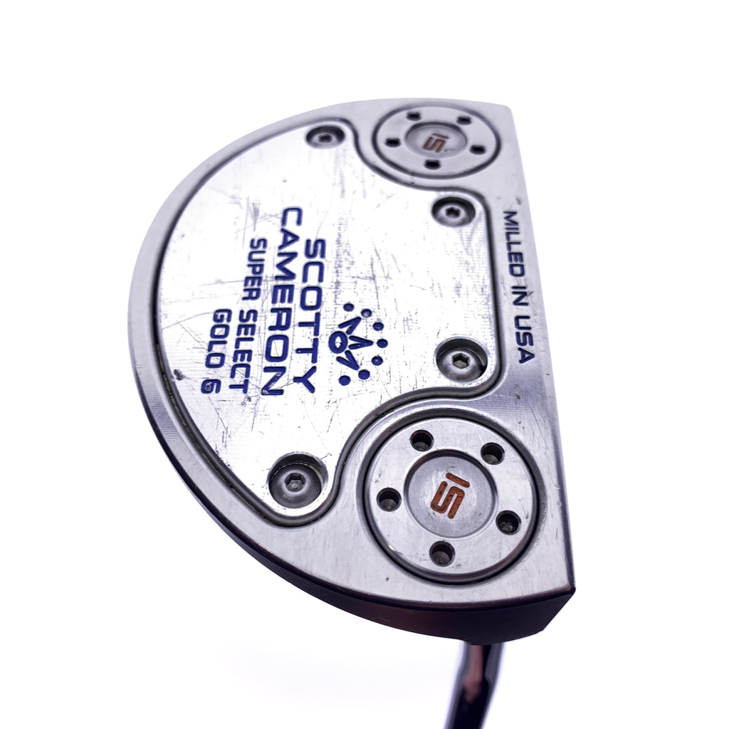 Used Scotty Cameron Super Select Golo 6 Putter / 33.5 Inches