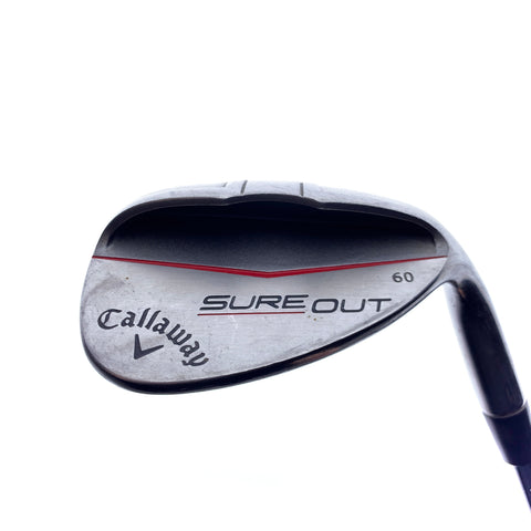 Used Callaway Sure Out Lob Wedge / 60.0 Degrees / Wedge Flex