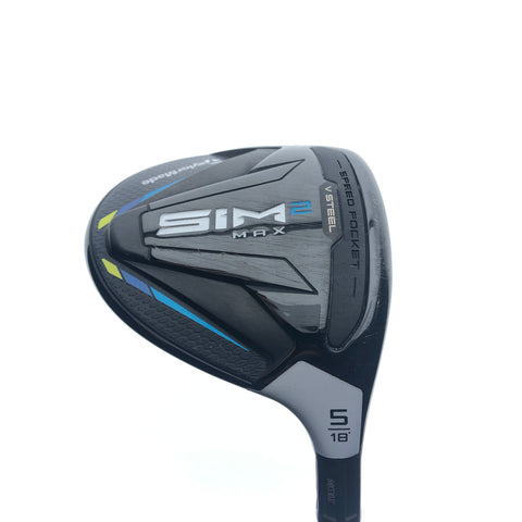 Used TaylorMade Sim2 Max 5 Fairway Wood / 18.0 Degrees / Regular Flex