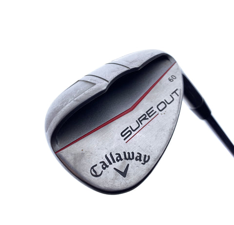 Used Callaway Sure Out Lob Wedge / 60.0 Degrees / Wedge Flex