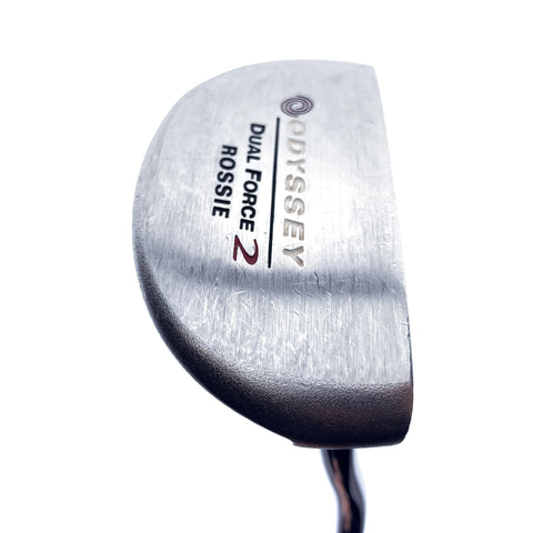 Used Odyssey Dual Force Rossie 2 Putter / 34.5 Inches