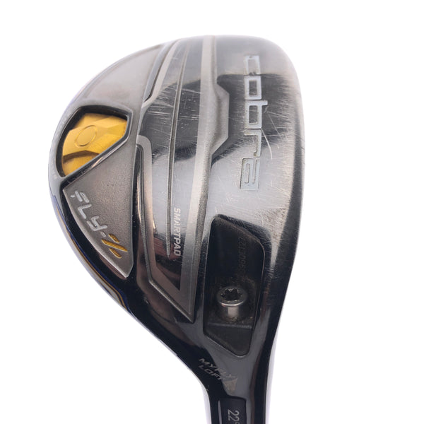 Used Cobra Fly-Z 4 Hybrid / 22 Degrees / Regular Flex