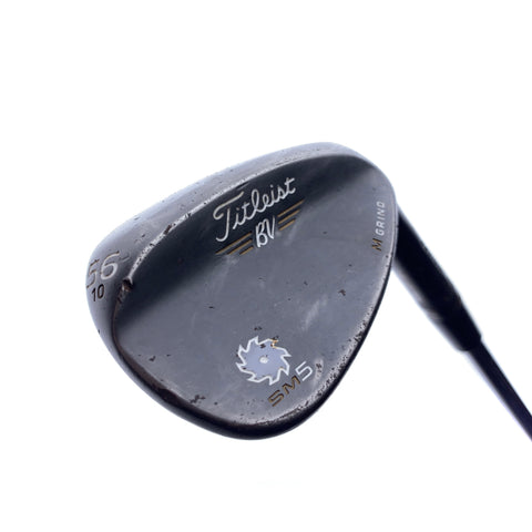 Used Titleist Vokey SM5 Raw Black Sand Wedge / 56.0 Degrees / Regular Flex