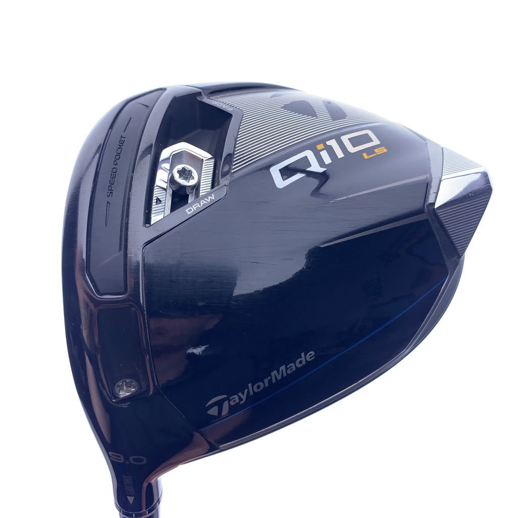 Used TaylorMade Qi10 LS Driver / 9.0 Degrees / X-Stiff Flex / Left-Handed
