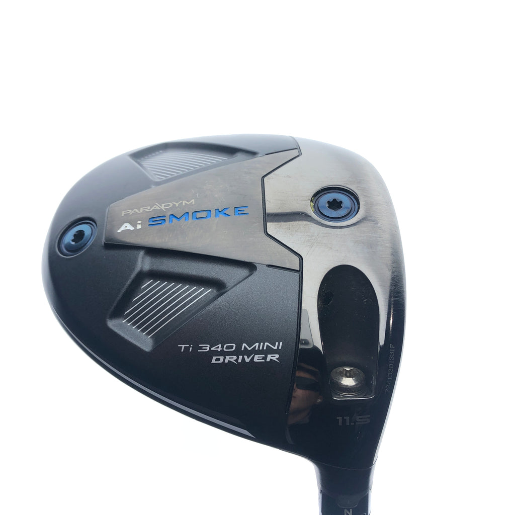 Used Callaway Paradym Ai Smoke Ti 340 Mini Driver / 11.5 Degrees / TX Flex