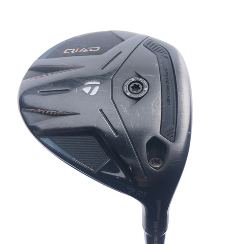 Used TaylorMade Qi4D 7 Fairway Wood / 21.0 Degrees / Stiff Flex