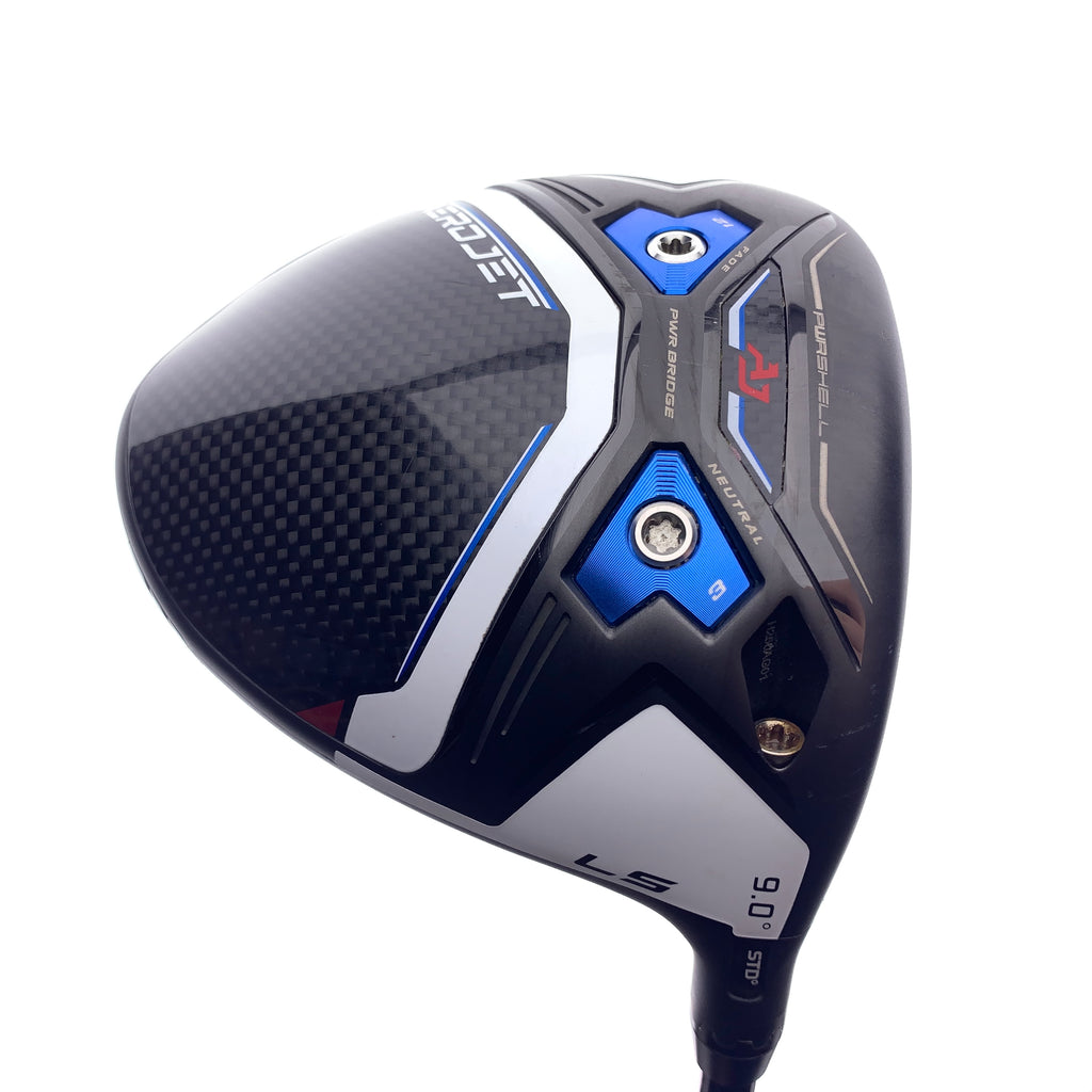 Used Cobra AeroJet LS Driver / 9.0 Degrees / Stiff Flex