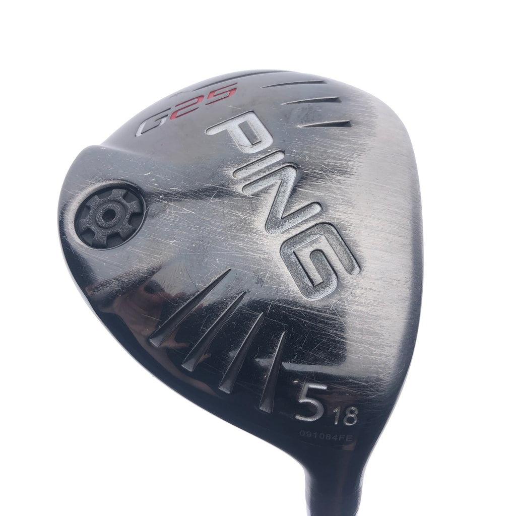 Used Ping G25 5 Fairway Wood / 18.0 Degrees / Regular Flex