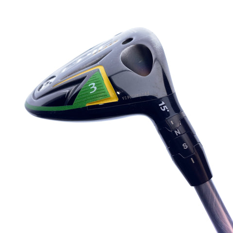 Used Callaway EPIC Flash 3 Fairway Wood / 15.0 Degrees / Stiff Flex