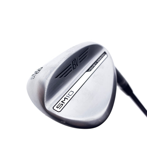 Used Titleist Vokey SM10 Tour Chrome Lob Wedge / 58.0 Degrees / Wedge Flex