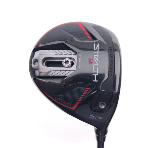 Used TaylorMade Stealth 2 Plus 3 Fairway Wood / 15 Degrees / Stiff Flex