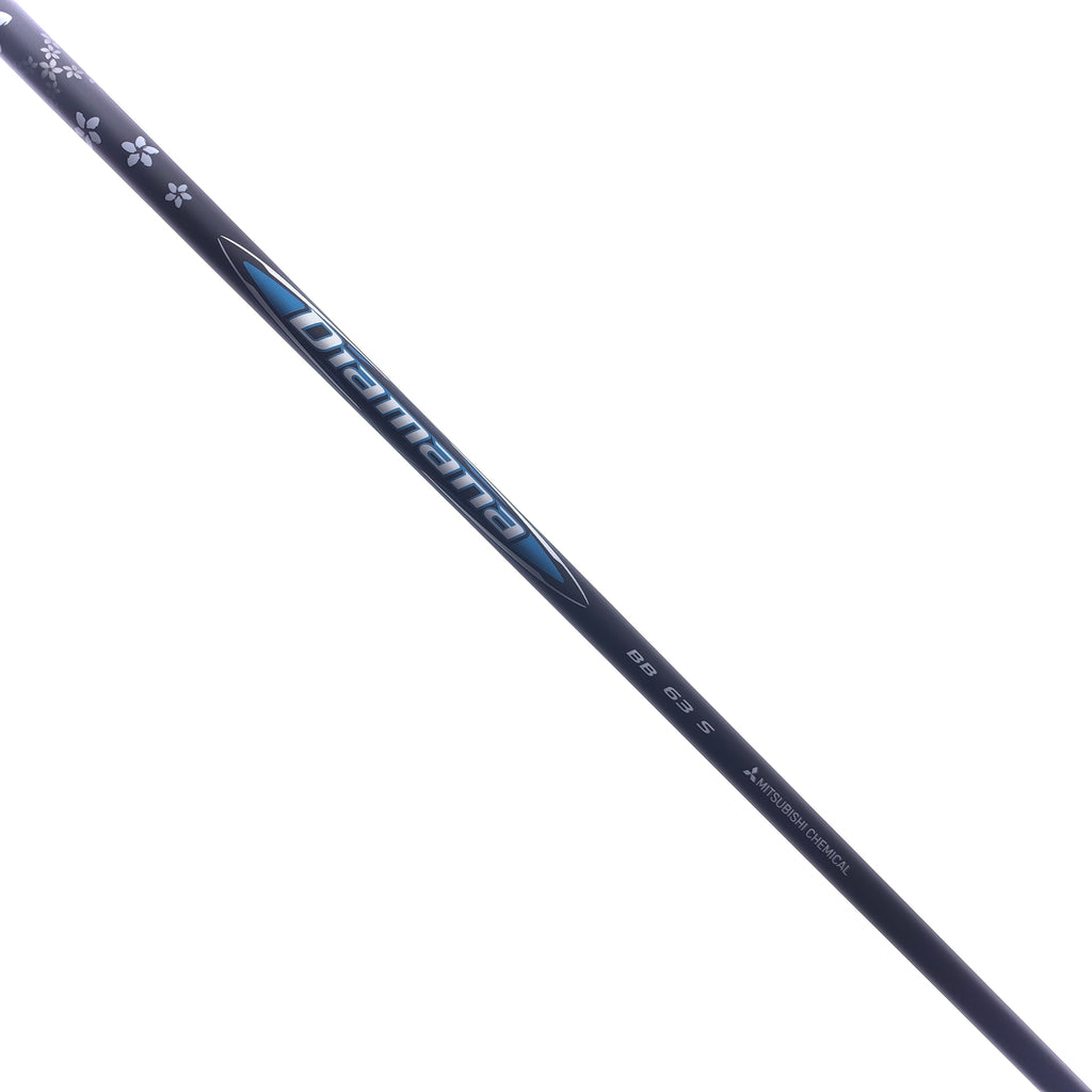 Used Mitsubishi Diamana BB 63 S 6th Gen Driver Shaft / Stiff Flex / Cobra DS Ad