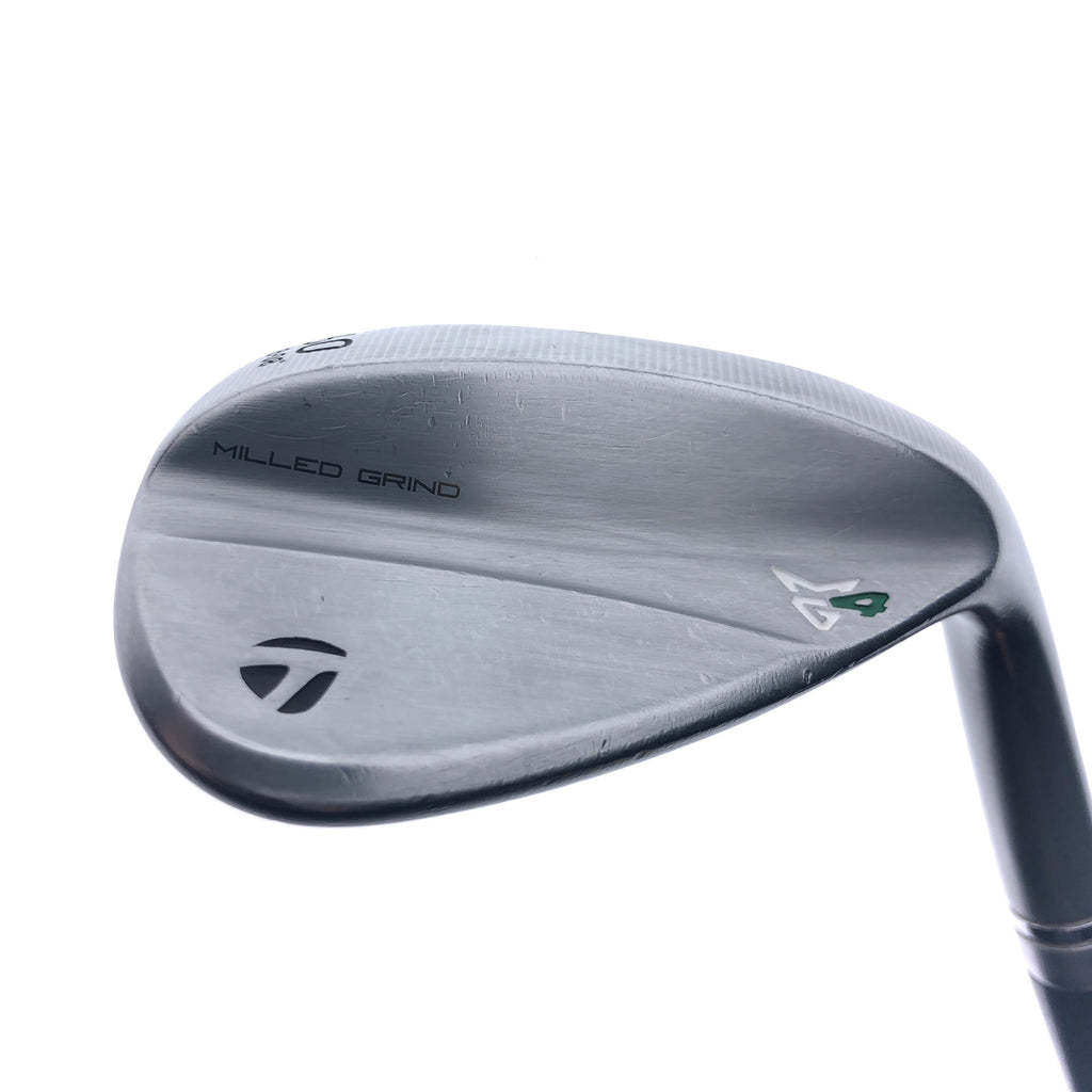 Used TaylorMade Milled Grind 4 Lob Wedge / 60.0 Degrees / X-Stiff Flex