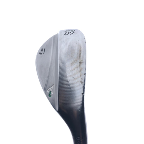 Used TaylorMade Milled Grind 4 Lob Wedge / 60.0 Degrees / X-Stiff Flex