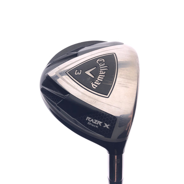 Used Callaway Razr X Black 3 Fairway Wood / 15 Degrees / Regular Flex