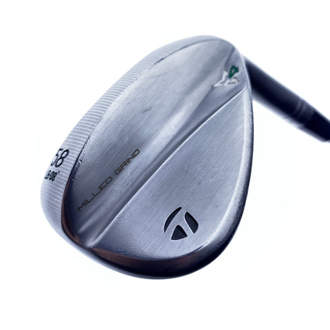 Used TaylorMade Milled Grind 4 Lob Wedge / 58.0 Degrees / Wedge Flex