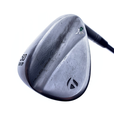 Used TaylorMade Milled Grind 4 Gap Wedge / 50.0 Degrees / Wedge Flex