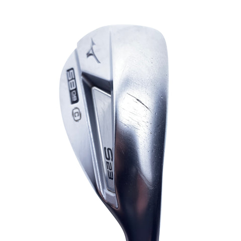 Used Mizuno S23 White Satin Lob Wedge / 58.0 Degrees / Wedge Flex