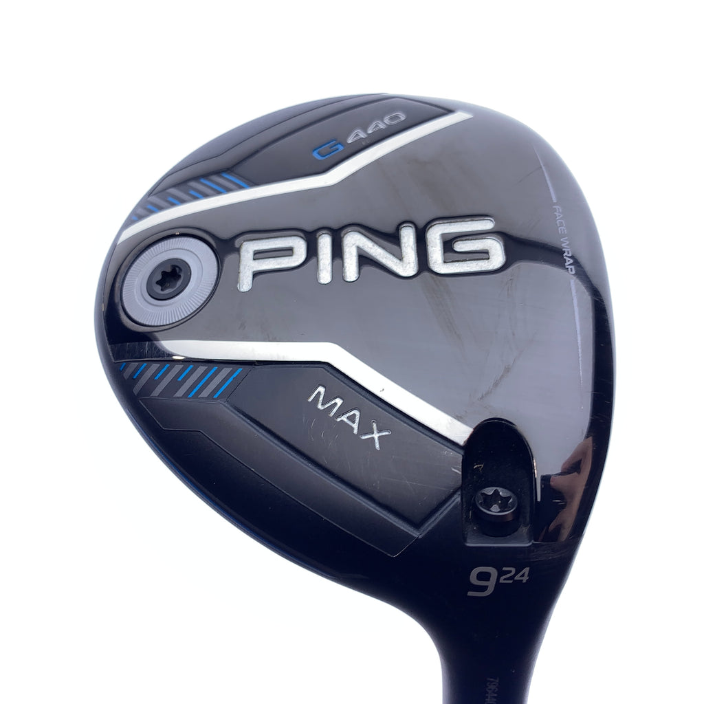 Used Ping G440 Max 9 Fairway Wood / 24.0 Degrees / Senior Flex