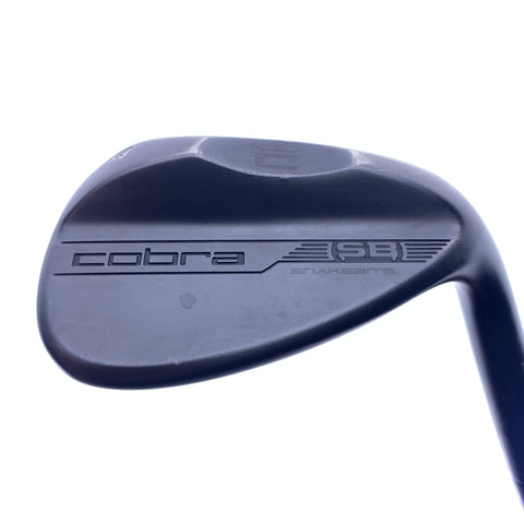 Used Cobra Snakebite 2023 Black Satin Sand Wedge / 54.0 Degrees / Stiff Flex