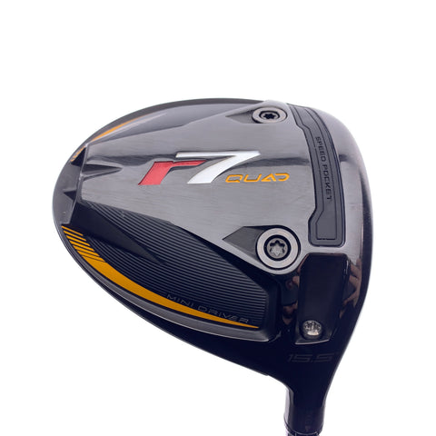 Used TaylorMade R7 Quad Mini Driver / 15.5 Degrees / Regular Flex