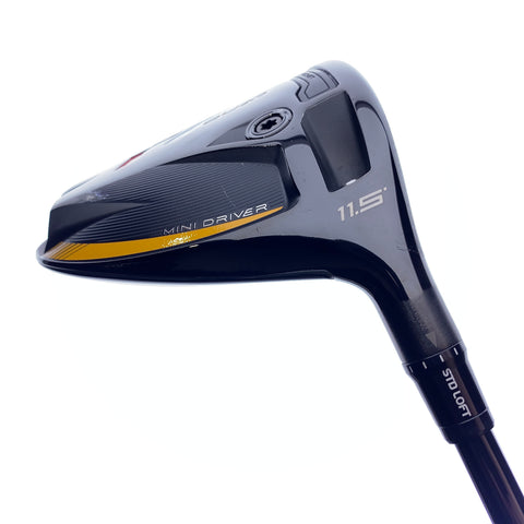 Used TaylorMade R7 Quad Mini Driver / 11.5 Degrees / Regular Flex