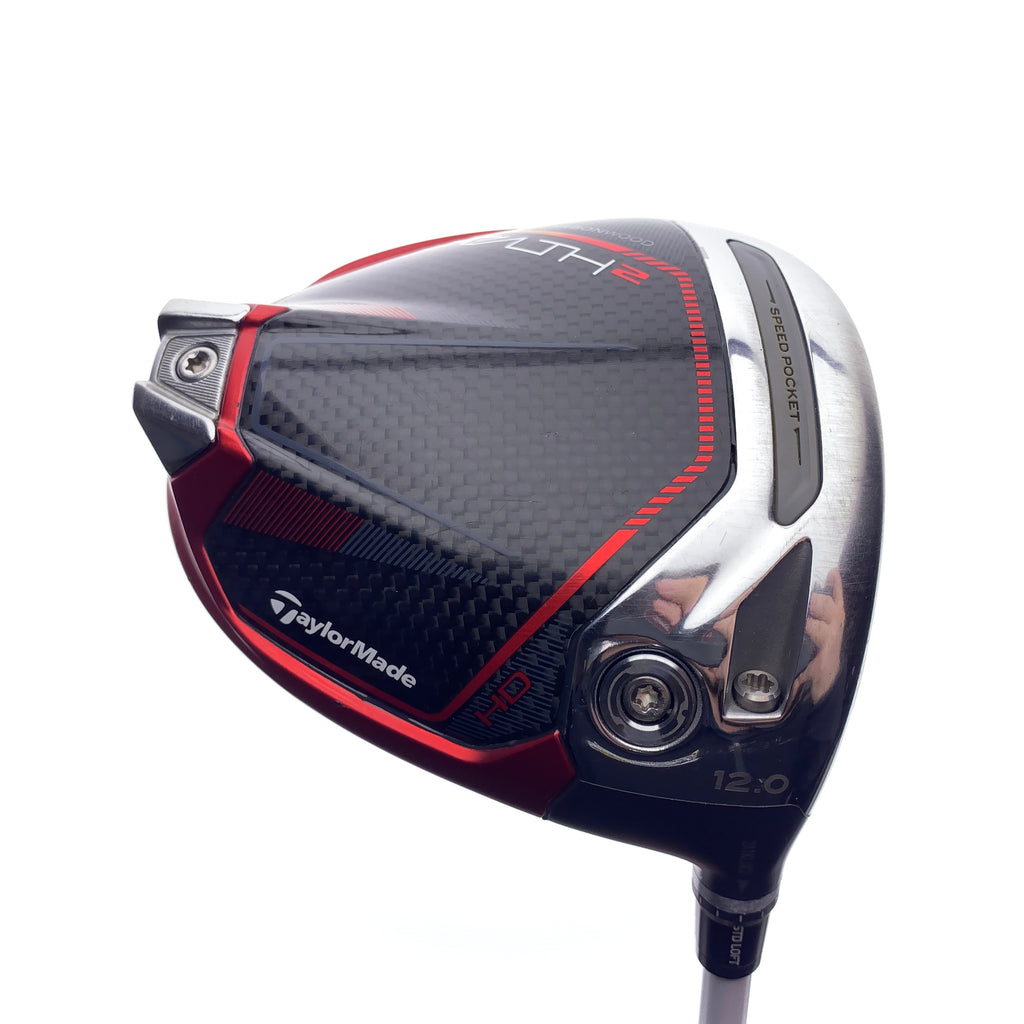 Used TaylorMade Stealth 2 HD Driver / 12.0 Degrees / Ladies Flex