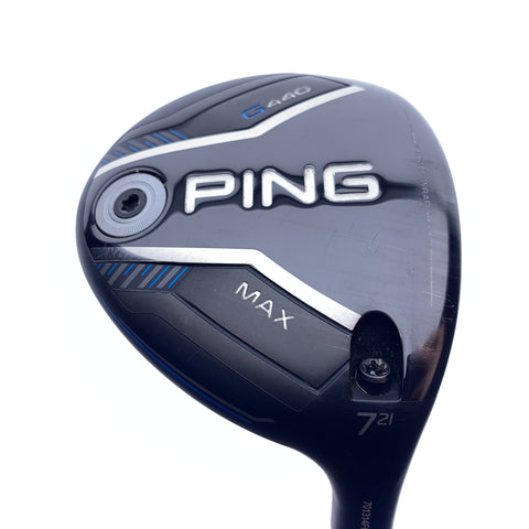 Used Ping G440 Max 7 Fairway Wood / 21.0 Degrees / Senior Flex