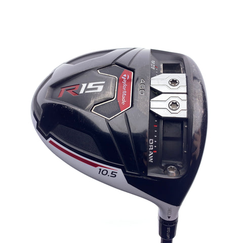 Used TaylorMade R15 Driver / 10.5 Degrees / Stiff Flex