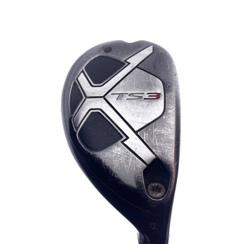 Used Titleist TS3 2 Hybrid / 17 Degrees / Stiff Flex