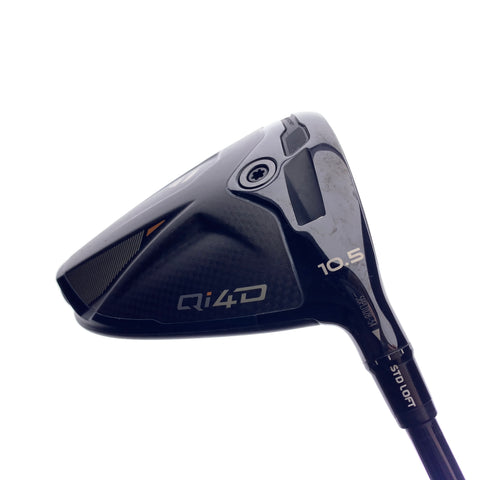 Used TaylorMade Qi4D Driver / 10.5 Degrees / TX Flex