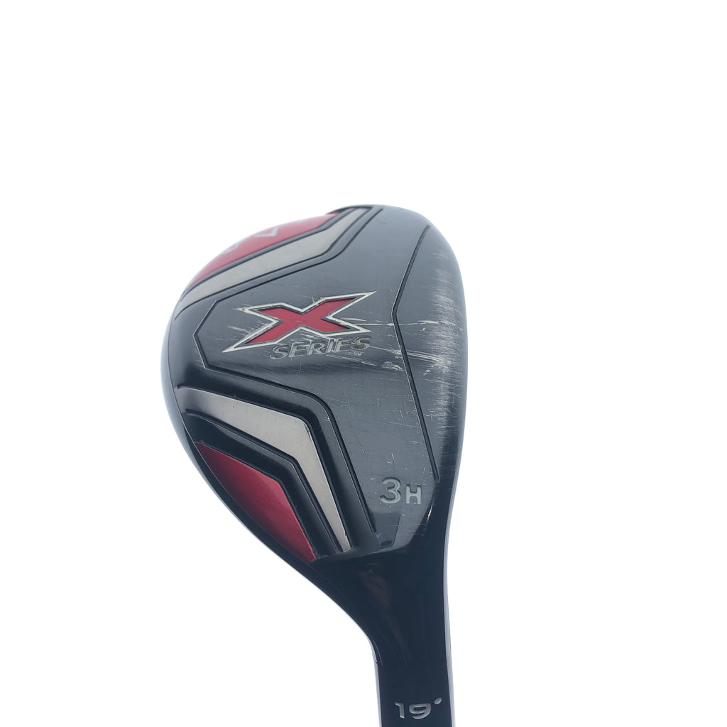 Used Callaway X Series 2018 3 Hybrid / 19.0 Degrees / Regular Flex