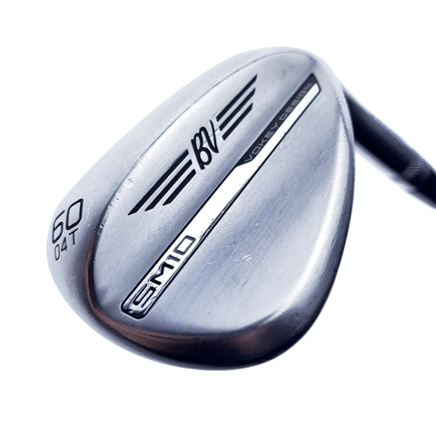 Used Titleist Vokey SM10 Tour Chrome Lob Wedge / 60.0 Degrees / Wedge Flex