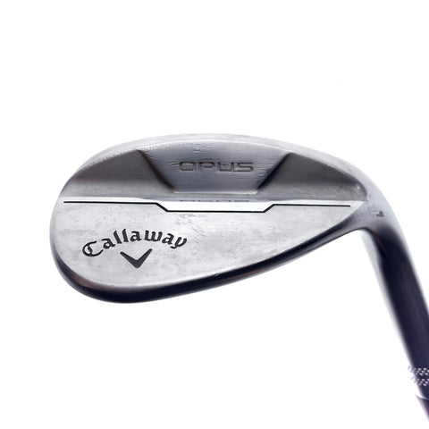 Used Callaway Opus Brushed Chrome Gap Wedge / 52.0 Degrees / Wedge Flex