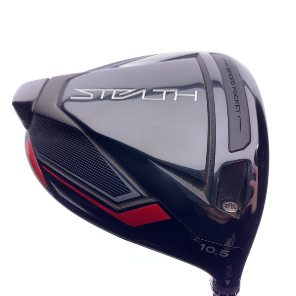 Used TaylorMade Stealth Driver / 10.5 Degrees / Stiff Flex