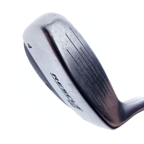 Used TaylorMade Rescue Mid 4 Hybrid / 22.0 Degrees / Regular Flex