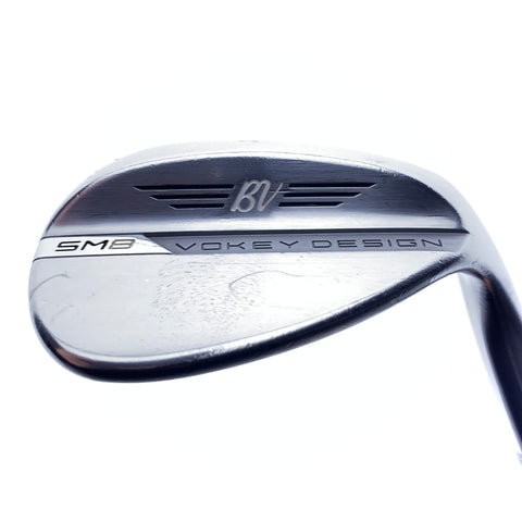 Used Titleist Vokey SM8 Tour Chrome Lob Wedge / 60.0 Degrees / Wedge Flex
